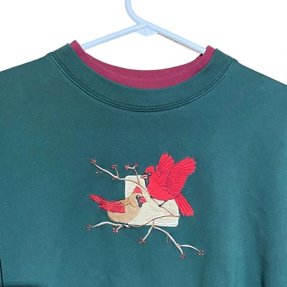 Vintage Cardinal Sweater / Crew‎ Neck size Large - Picture 2 of 5